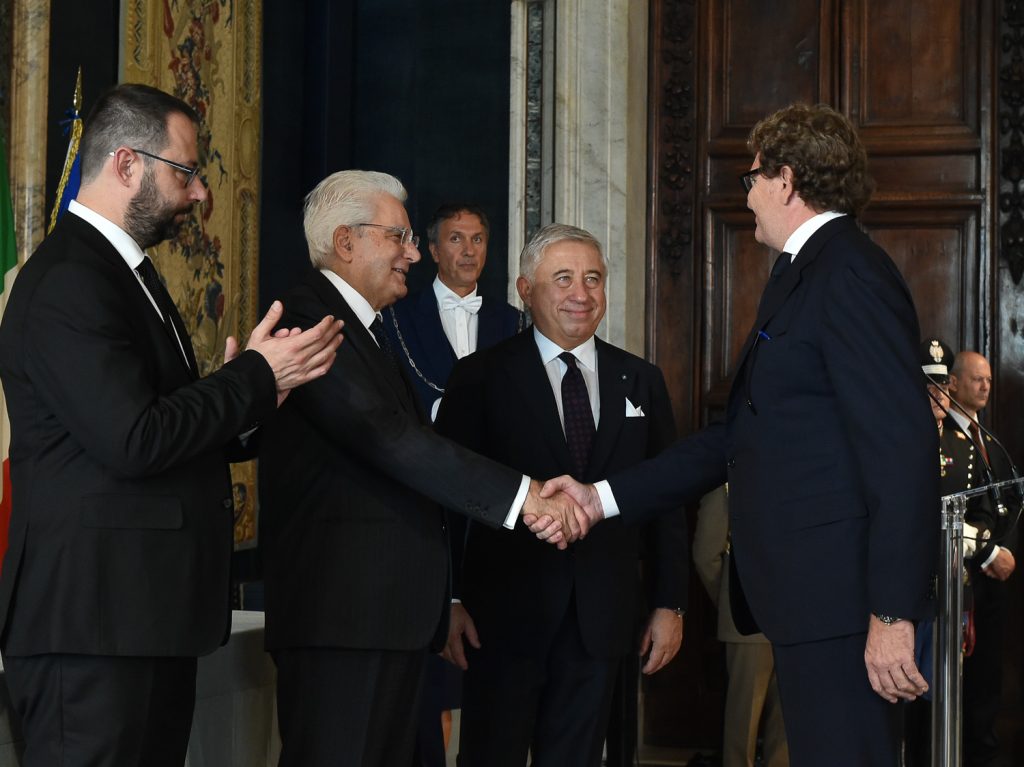 Michelangelo Morlicchio awarded the title of Master of Labour