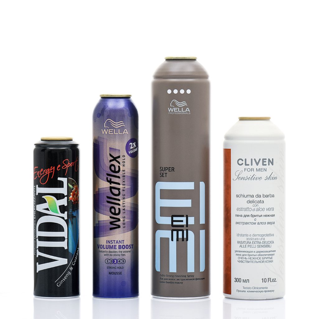 Aluminium aerosol cans and aluminium bottles - Tecnocap metal packaging