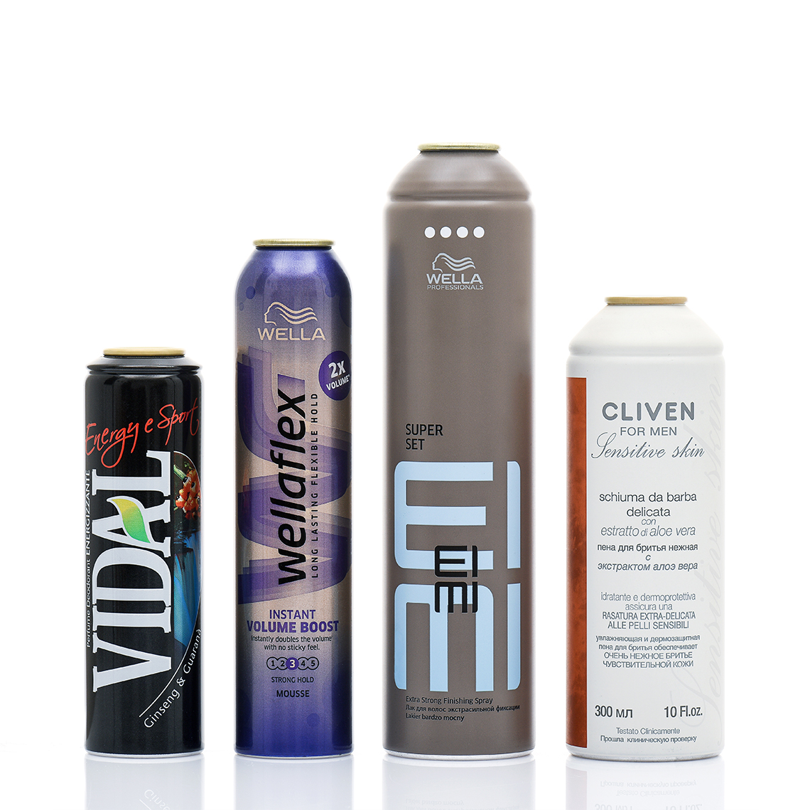 Aluminum aerosol cans and aluminum bottles - Tecnocap metal packaging