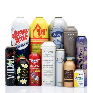 Aluminium aerosol cans and aluminium bottles - Tecnocap metal packaging